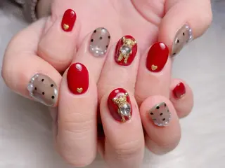 ネイル MiKi Nai池袋 長さだし得意のネイルデザイン