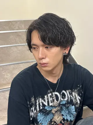 パーマ メンズ 松田 潤平／メンズ特化のヘアスタイル