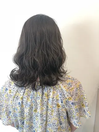 ロング カラー ヘアアレンジ メンズ キッズ ネイル マツエク・マツパ GO TODAY SHAiRE SALON所属・透明感カラー🤎 ゆりのヘアスタイル