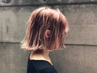 ミディアム カラー toi【トワ】所属・安達 俊亮のヘアスタイル