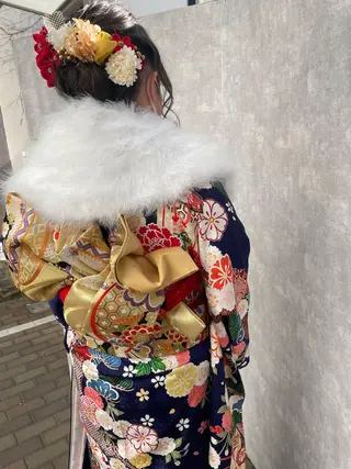 【完全個室】髪質改善 暖色カラー/山崎唯奈のヘアスタイル