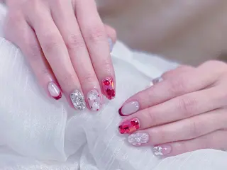 ネイル ネイルサロンエクラ 🫧Shizukaのネイルデザイン