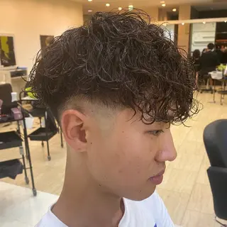 パーマ メンズ 年間2000名担当◎ パーマ職人/仲原佑樹のヘアスタイル