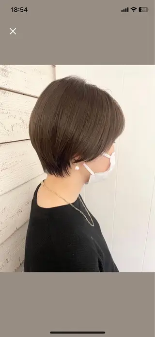 ショート 🪞表参道パーマ Nikachi🪞のヘアスタイル
