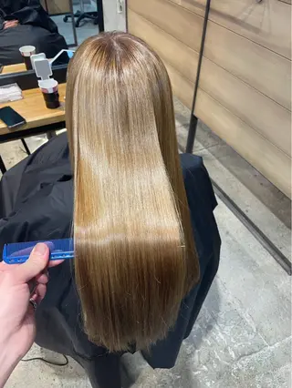 ロング 🩵新宿/上質艶髪/ 髪質改善🩵馬場叶林のヘアスタイル