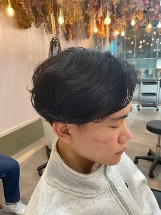 ショート MAQUM所属・【メンズ特化】渡部 京弘/パーマのヘアスタイル