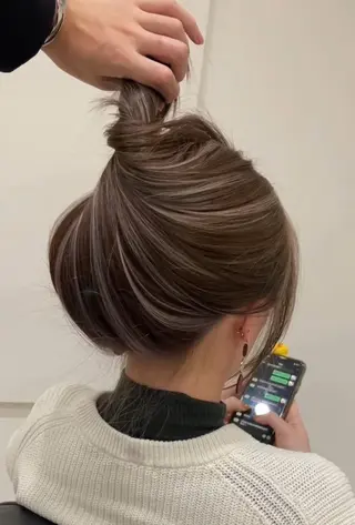 ロング Terve. 水野 菜々香のヘアスタイル