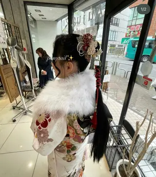 ヘアアレンジ 🖤sumire🖤 men'sアイブロウのヘアスタイル