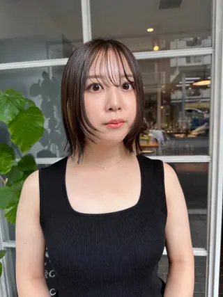 ショート カラー ヘアアレンジ ◎モチマル チアキ◎のヘアスタイル