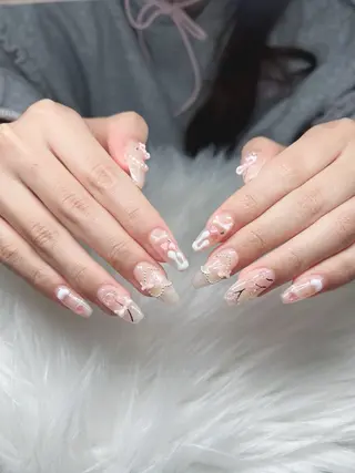 ネイル Lee Nails チップ長さだし専門店のネイルデザイン