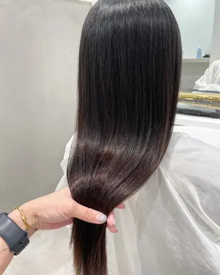 セミロング chill所属・福冨 まゆのヘアスタイル