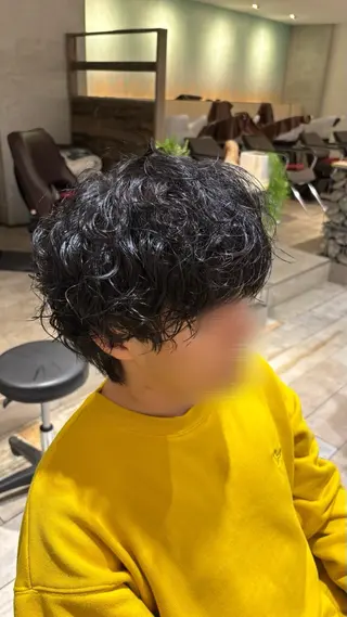 ショート パーマ メンズ EARTH三鷹 KOKOROのヘアスタイル
