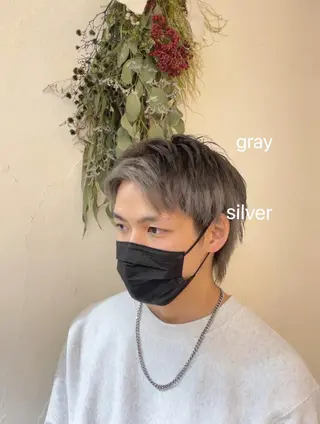 ショート カラー メンズ Hair muse'e所属・加藤 愛鈴のヘアスタイル