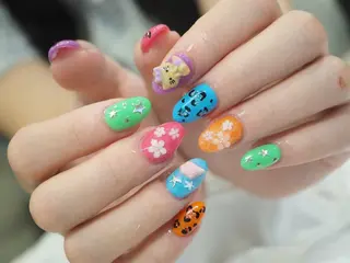 ネイル joieange福島 矢野のネイルデザイン