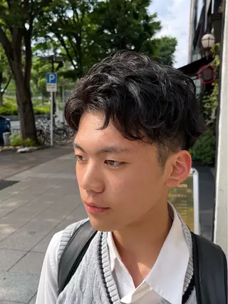 ショート パーマ FIX hair所属・ボブパーマ/ ウルフパーマ原科🪴のヘアスタイル