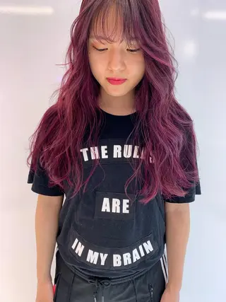 ロング カラー share salon JAM 吉祥寺所属・レイヤー/ブリーチ HIKARU ♡のヘアスタイル