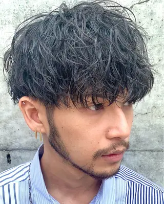 パーマ メンズ elima 武蔵小杉所属・[メンズパーマ特化] 棚橋大翔のヘアスタイル