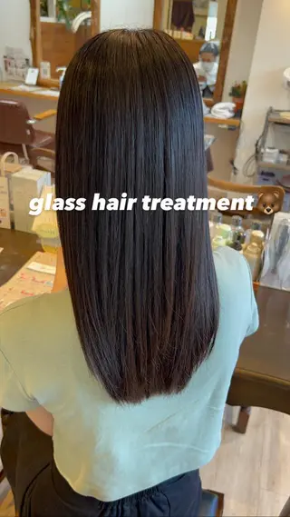 ミディアム 暖色カラー/レイヤー カット/Yunaのヘアスタイル