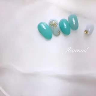 ネイル 【パラジェル登録サロン】nail pollen所属・fleurnail miuraのネイルデザイン