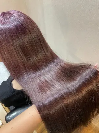 ロング カラー MIKA💫 艶髪/透明感カラーのヘアスタイル