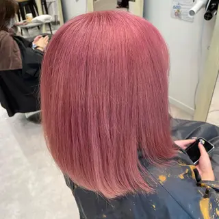 カラー ピンクカラー🎀/ ミルクティー🍼花音のヘアスタイル