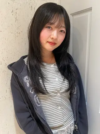 セミロング カラー mai / linoah˚✧のヘアスタイル