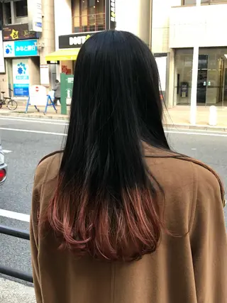 セミロング カラー ナカオ ヤストシのヘアスタイル