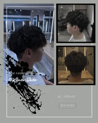 パーマ メンズ 【メンズ特化】メンズ パーマ&縮毛✨レオのヘアスタイル