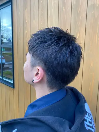 メンズ 安藤 沙英のヘアスタイル