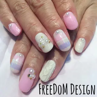 ネイル ＦreeDoＭ   Design所属・W KUMIのネイルデザイン