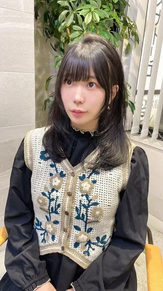 セミロング ガレリアエレガンテ栄店所属・ウルフカット/ ハッシュカット/山路のヘアスタイル