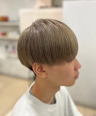 カラー メンズ メンズニュアンス パーマ特化akaneのヘアスタイル