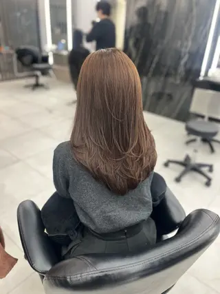 セミロング 髪質改善のプロ💟 kanonのヘアスタイル