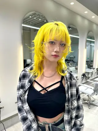 カラー 金森 凜久のヘアスタイル