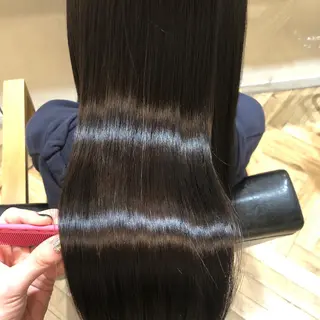 ロング 艶カラー/韓国顔周り 🎀mamiのヘアスタイル