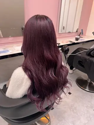 ロング カラー メンズ特化/上野 暖色カラー ダイチのヘアスタイル