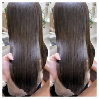 セミロング カラー 村山 茉衣のヘアスタイル