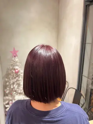 ミディアム カラー 🍀カット／カラー/ パーマ🍀Earthのヘアスタイル