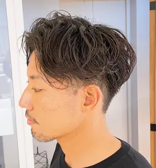 パーマ メンズ SEIRA♡レイヤー /ショート得意のヘアスタイル