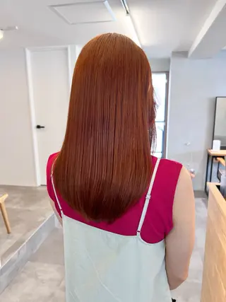 セミロング カラー 🌿ダブルカラー/ 明大前/中村渓太のヘアスタイル