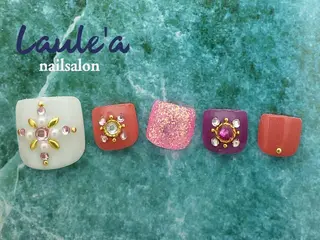 ネイル Laule’a 昭島店のネイルデザイン