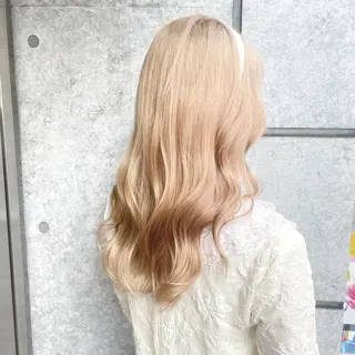 ロング カラー ヘアアレンジ MiU所属・韓国×髪質改善×美髪 縮毛矯正×レイヤーのヘアスタイル