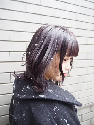 ミディアム カラー マルナ本店 ペコのヘアスタイル