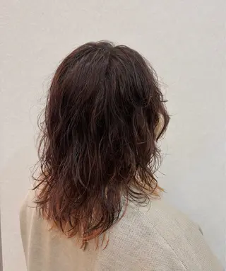 ミディアム 村上 勝大のヘアスタイル