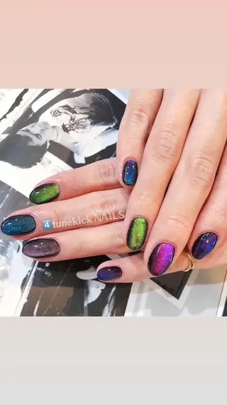ネイル 4tunekick NAILS(フォーチュンキックネイルズ)所属・光森 淳子のネイルデザイン