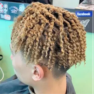 パーマ メンズ Le'a所属・渋谷/フェード/ 國分 翔のヘアスタイル