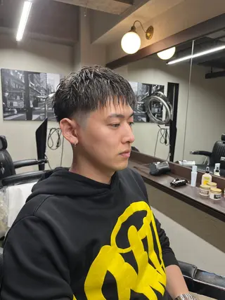 ショート LOS所属・上杉 匠翔のヘアスタイル
