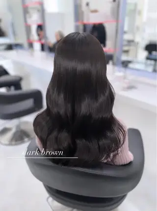 セミロング カラー ヘアアレンジ Ella所属・nana【艶髪】/ レイヤー/縮毛矯正のヘアスタイル