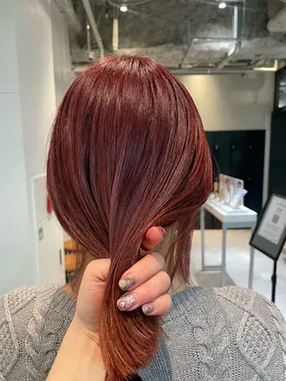 カラー ALBUM銀座‪‪ RURUKA‪‪❤︎のヘアスタイル