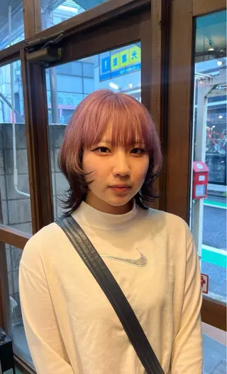 ミディアム 最強デザインカラー/ ブリーチ/アヤミ🌟のヘアスタイル